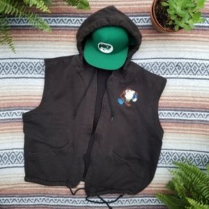 Vintage Sleeveless Taz Hoodie
